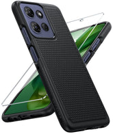 FNTCASE Für Moto G Power 5G 2025 6,8 Zoll Stoßschutz-Handyhülle Robuste Abdeckung mit Rutschfester Textur